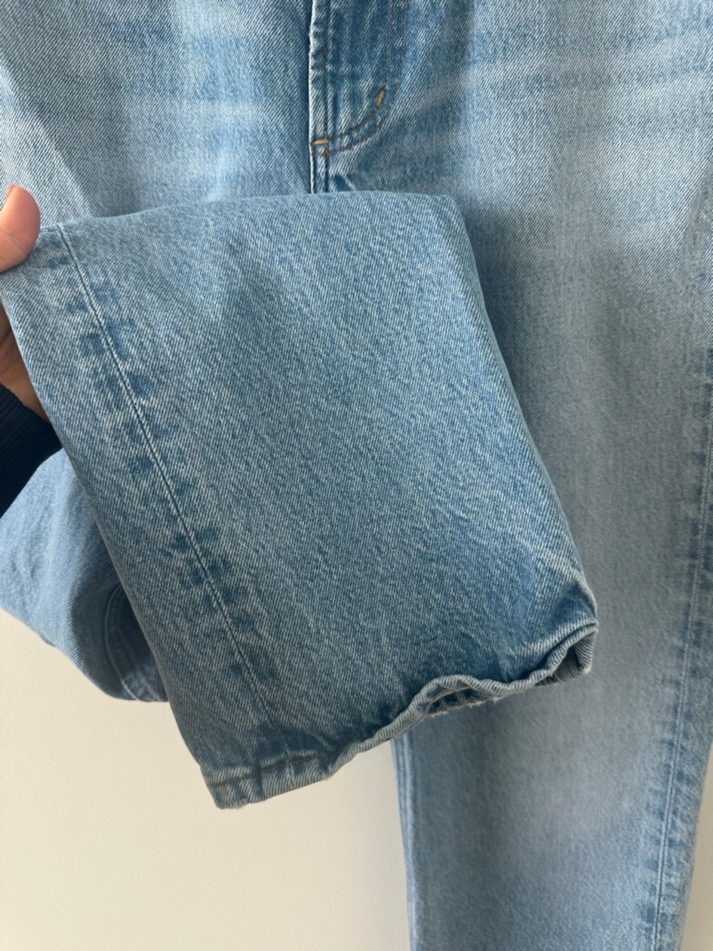 Citizens Of Humanity Zurie Jeans Straight Leg Light Wash High Rise Size 27 - Picture 11 of 16